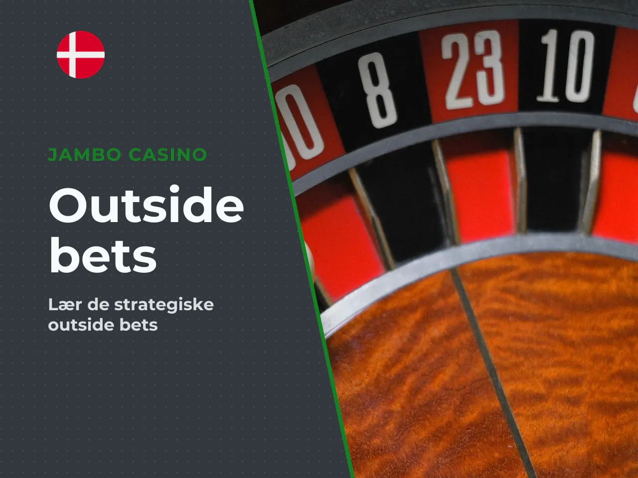 Outside bets på farve, lige ulige