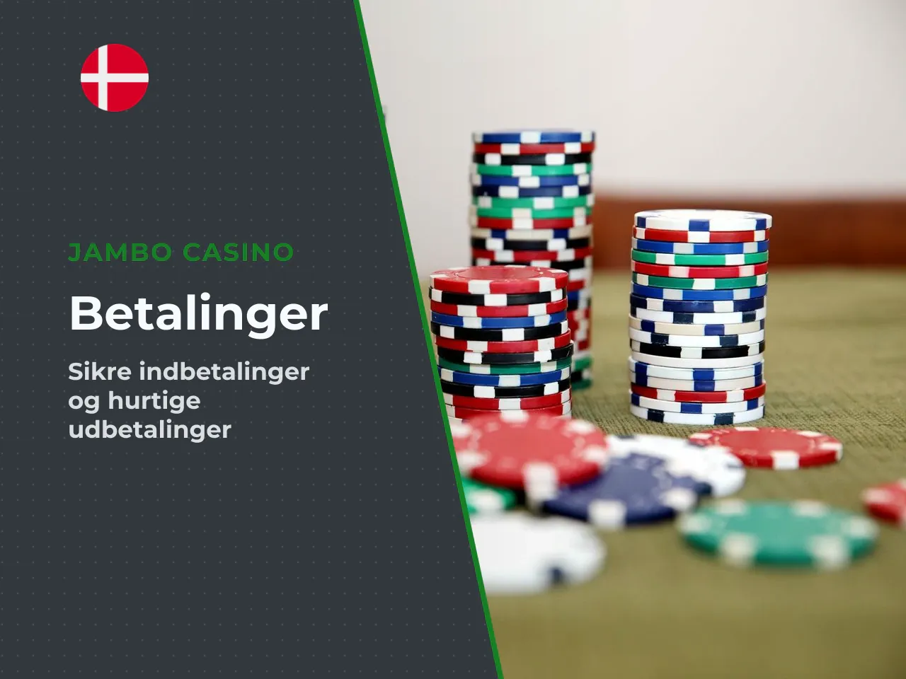Betalingsmetoder, KYC og udbetalingstider i Danmark