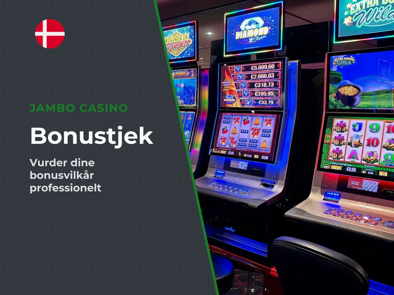 Sådan vurderer du et casino bonus-tilbud