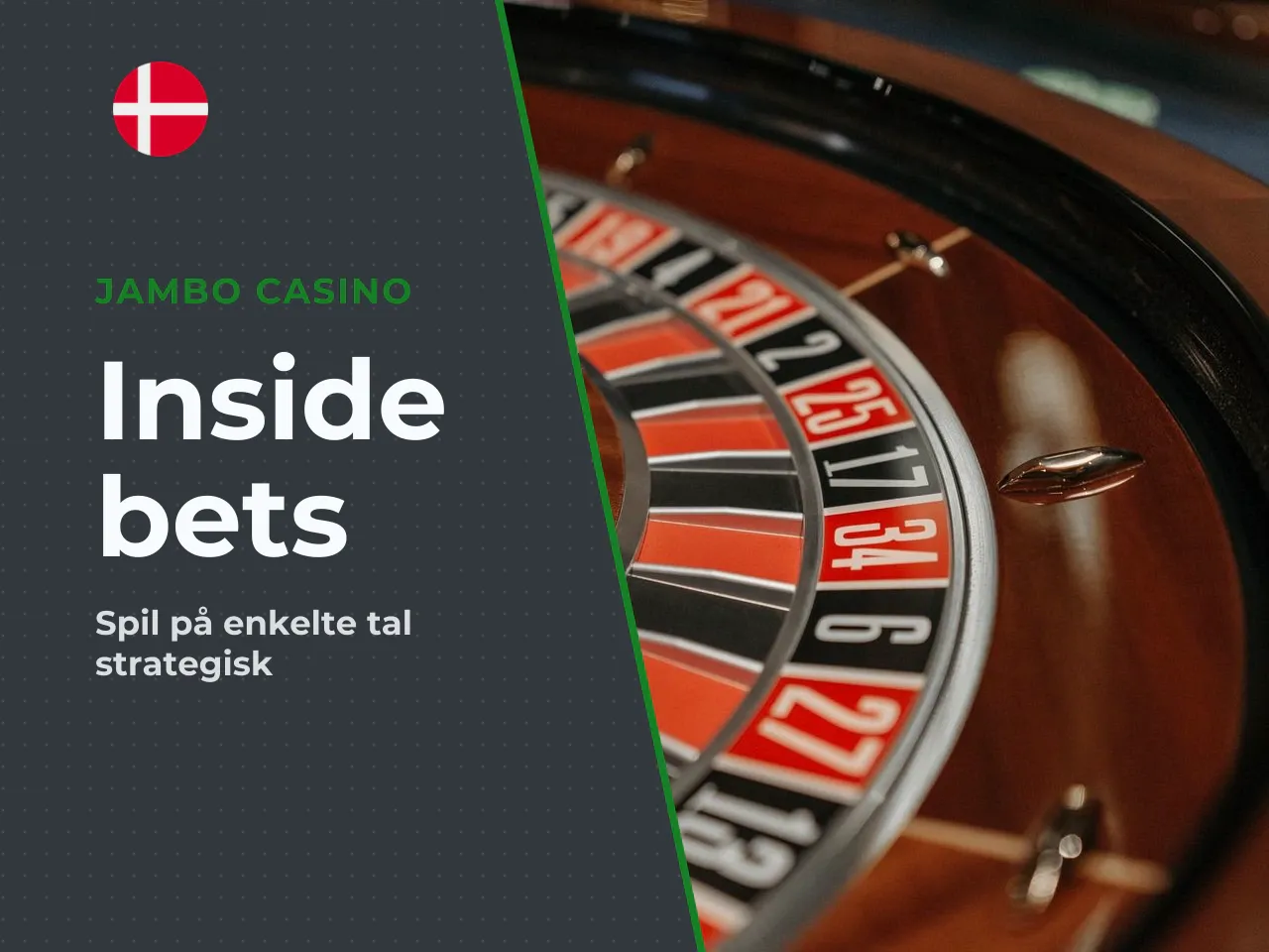 Inside bets på enkelte tal og