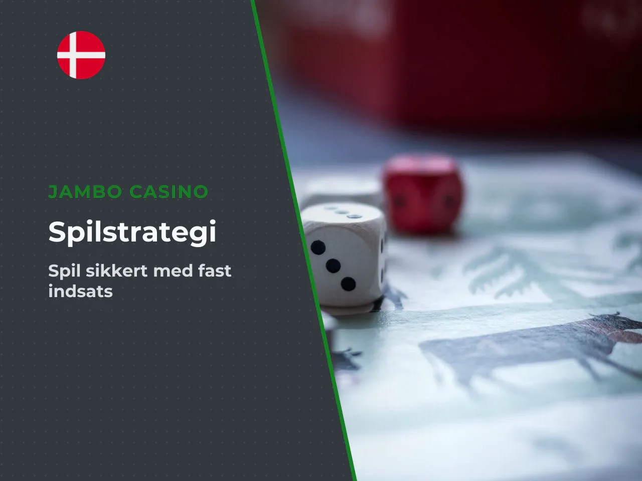 Fast indsats og lave risikoniveauer. Den