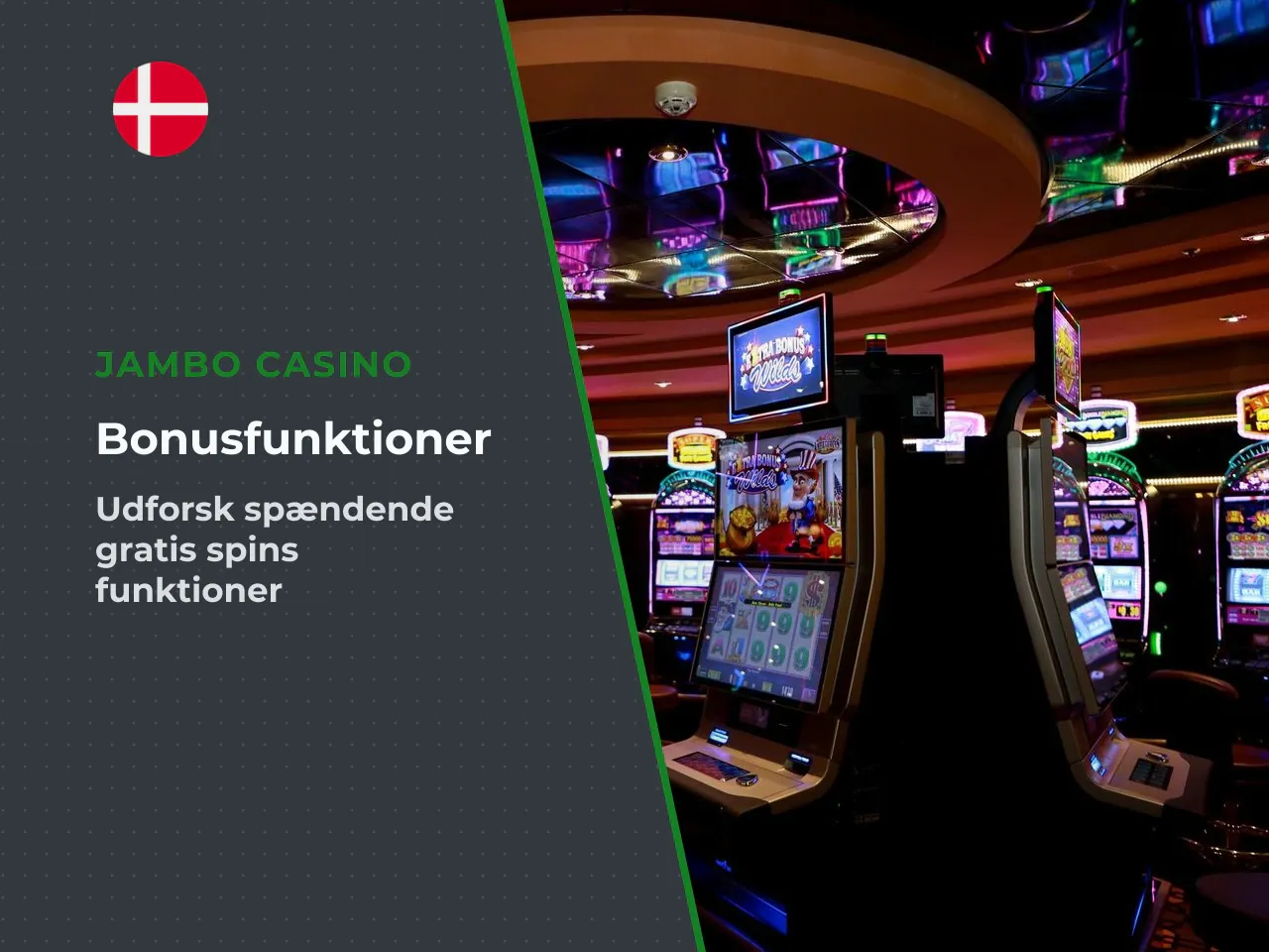 Bonusfunktioner free spins, wilds og multiplikatorer