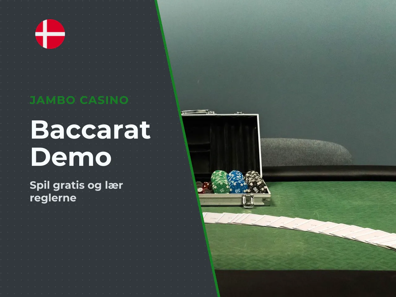Baccarat demo og gratis spil. En