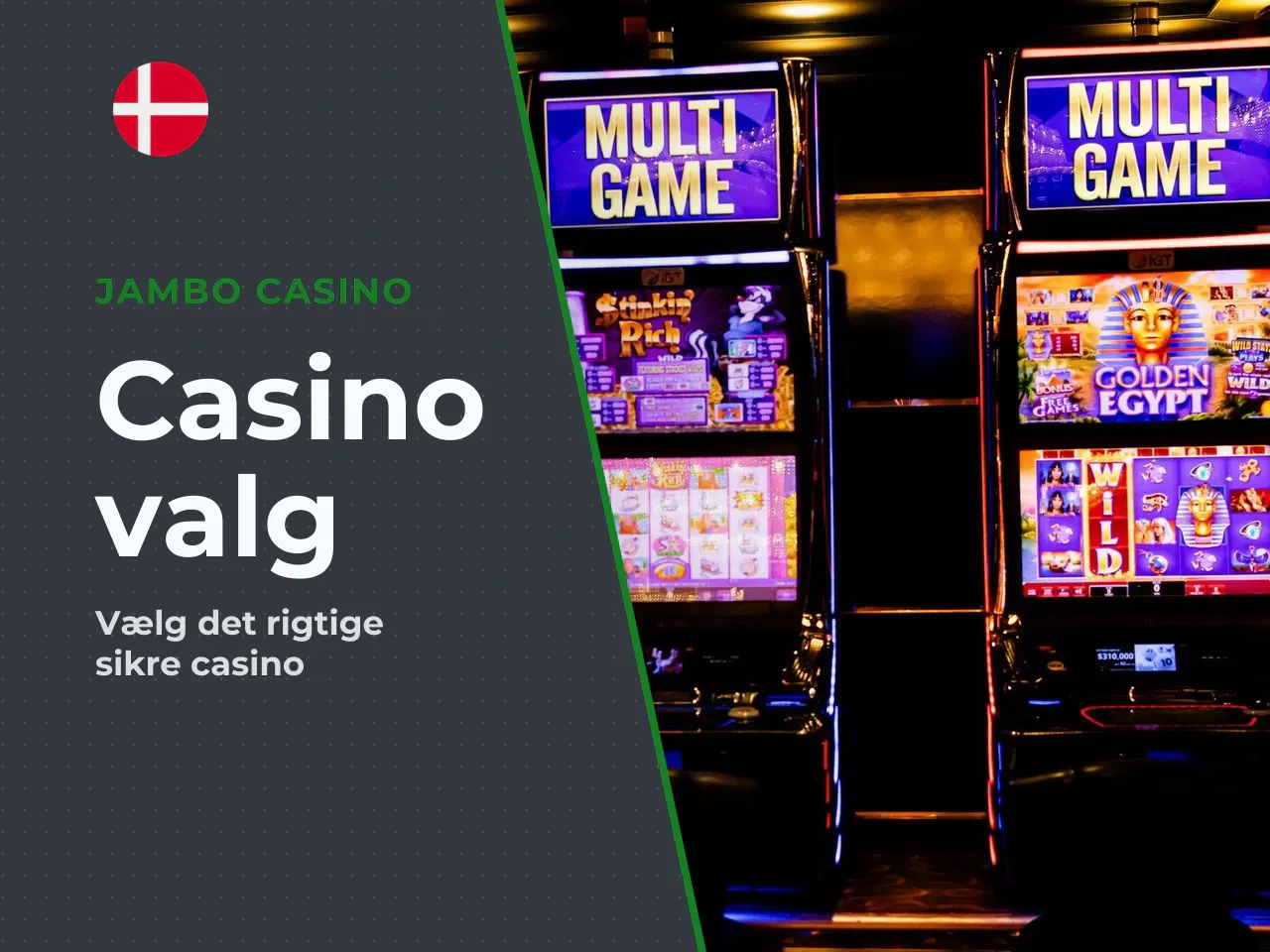 Sådan vælger du et casino til
