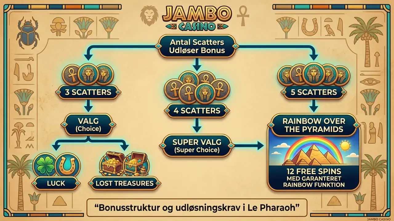 pharaoh luck treasures bonus spins