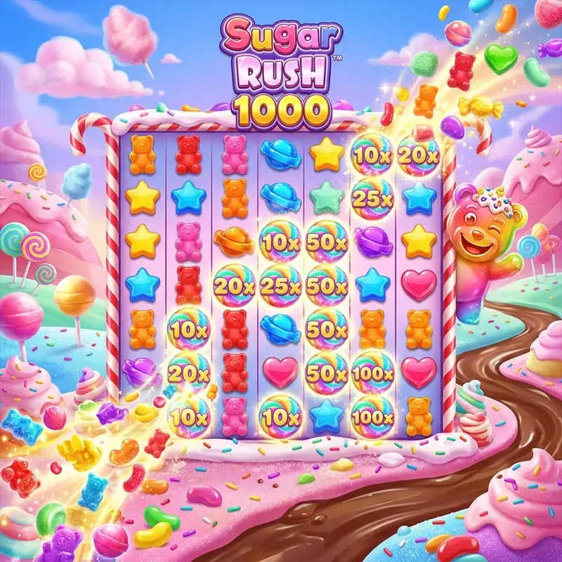 Sugar Rush 1000 demo og slot-anmeldelse