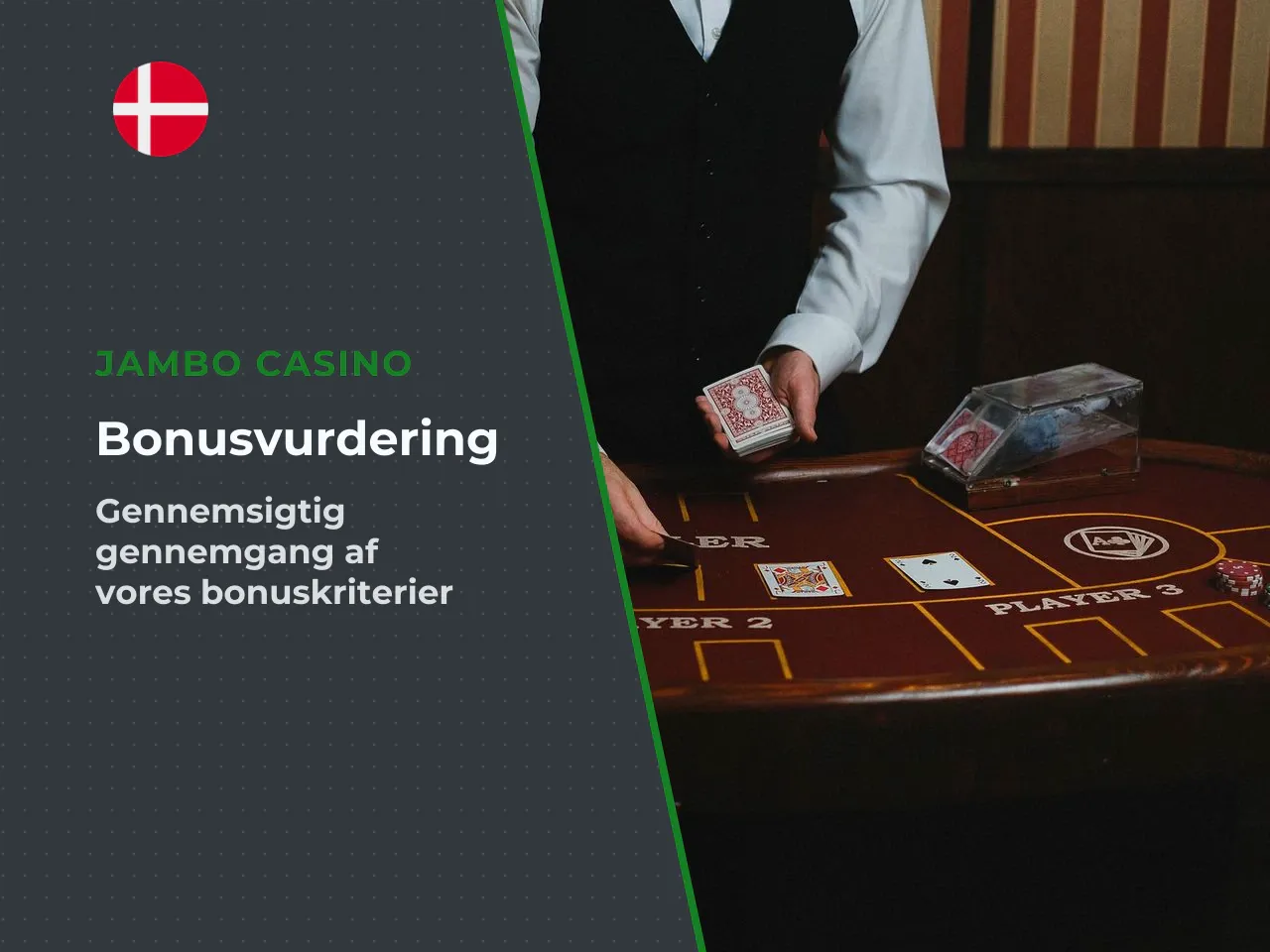 Sådan vurderer redaktionen en velkomstbonus. Af