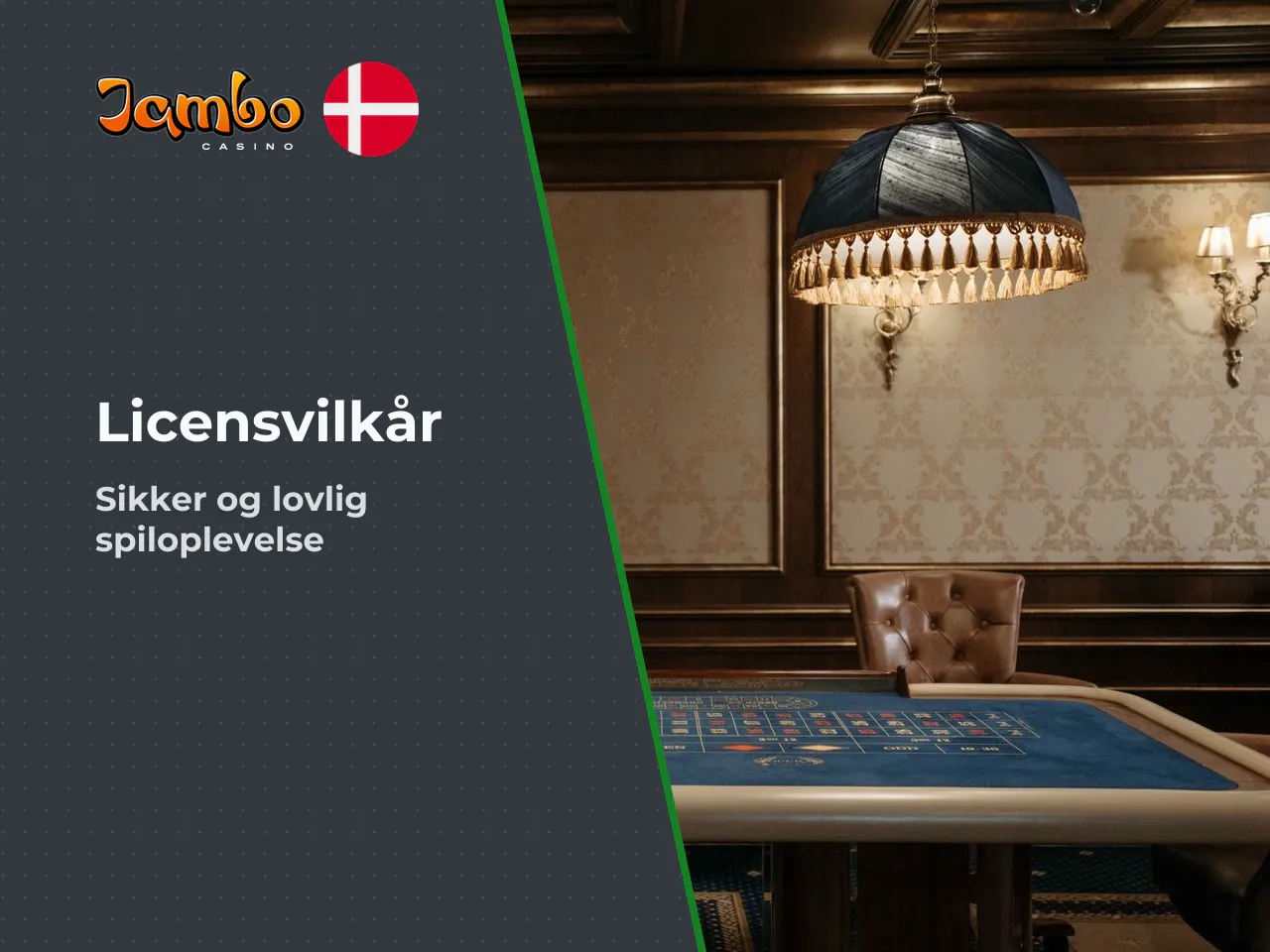 Jambo Casino DK adgang og vilkår
