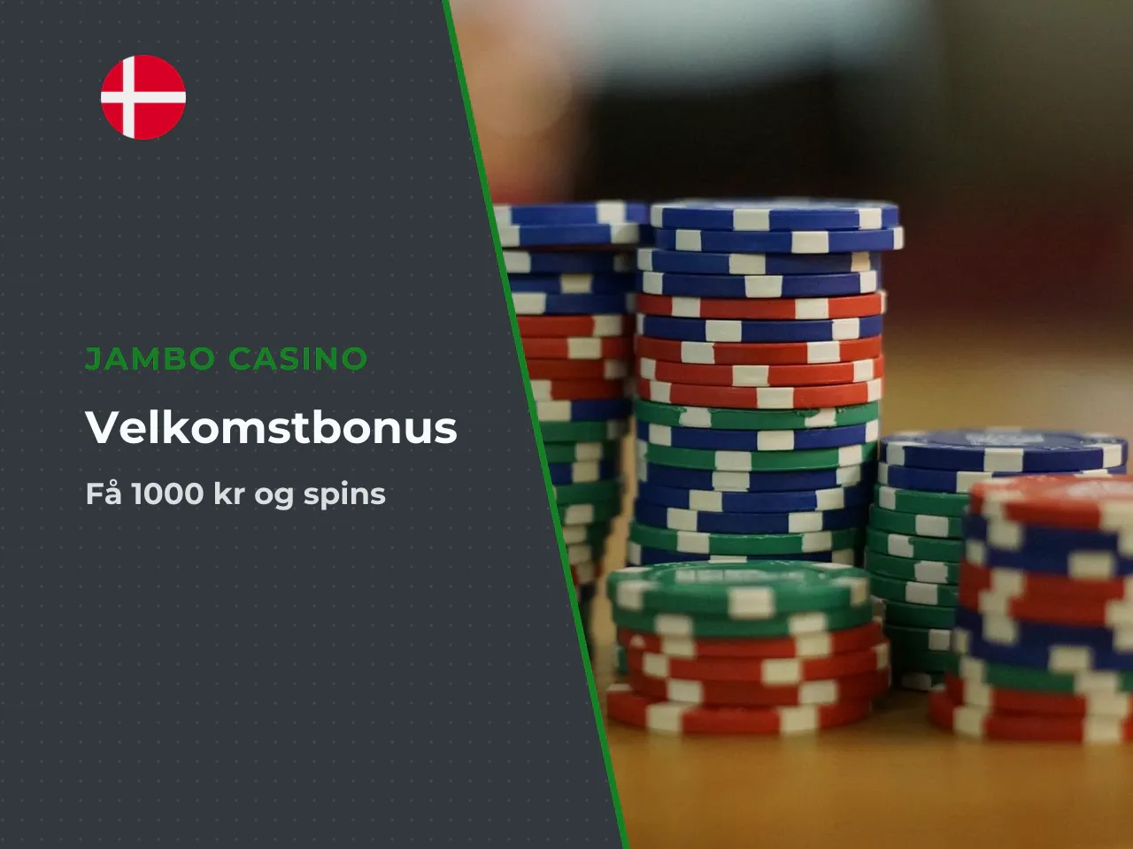 Deposit bonus og gratis spins. Jambo