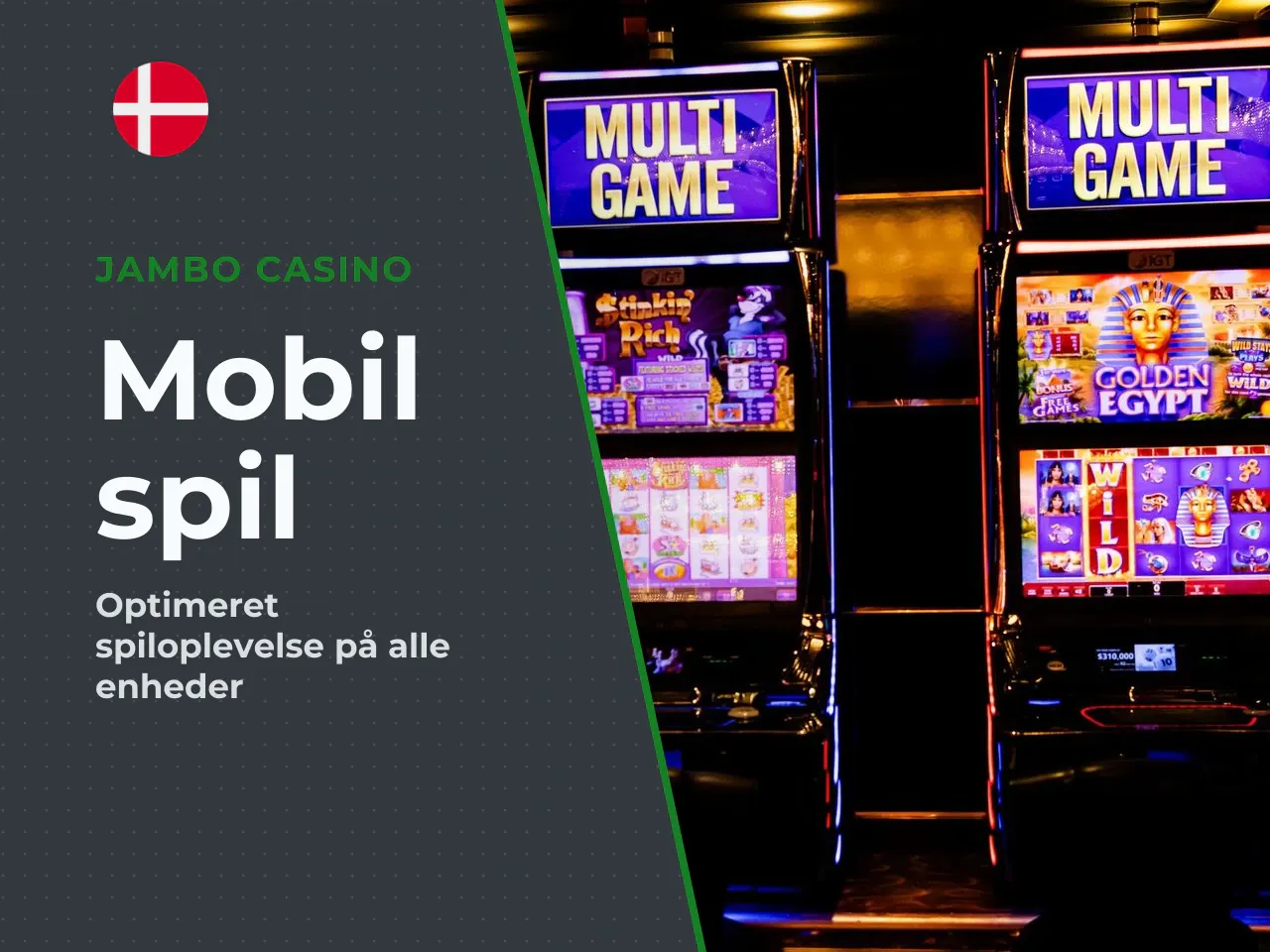 I le bandit mobil-versionen er brugerfladen
