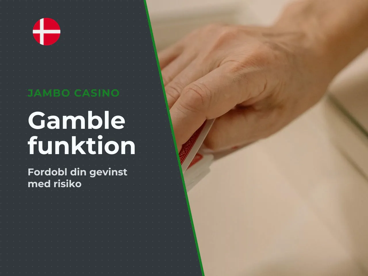 Gamble-funktionen efter en gevinst. Efter enhver