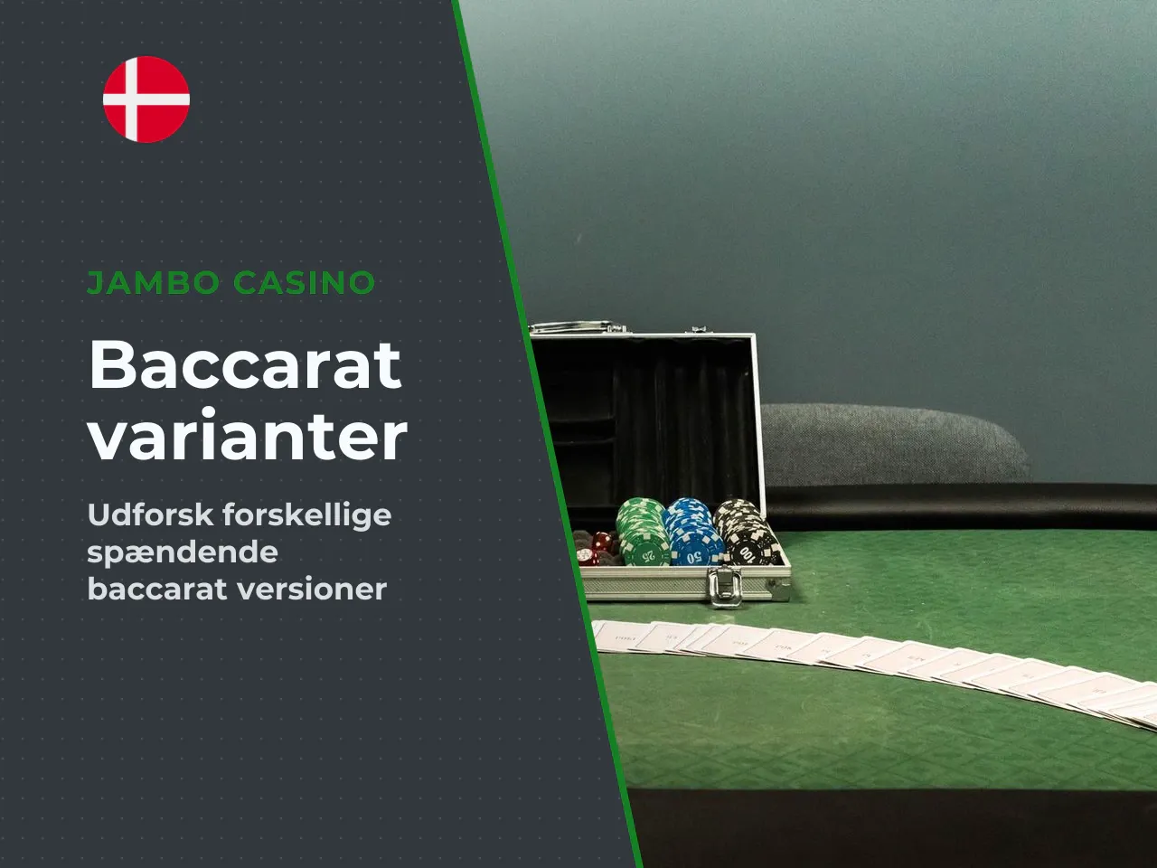 Baccarat varianter fra Punto Banco til