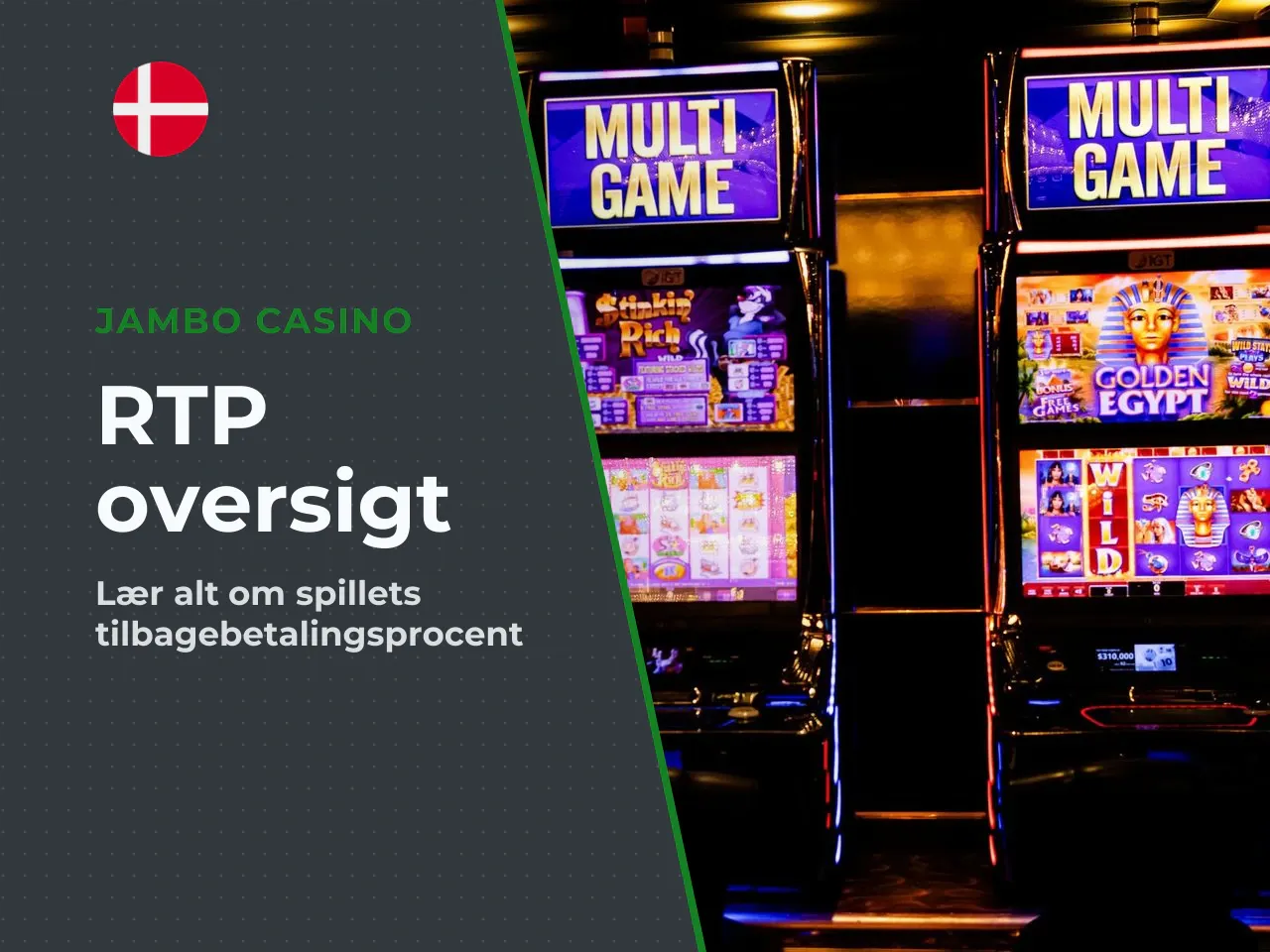 Den officielle teoretiske tilbagebetalingsprocent RTP for