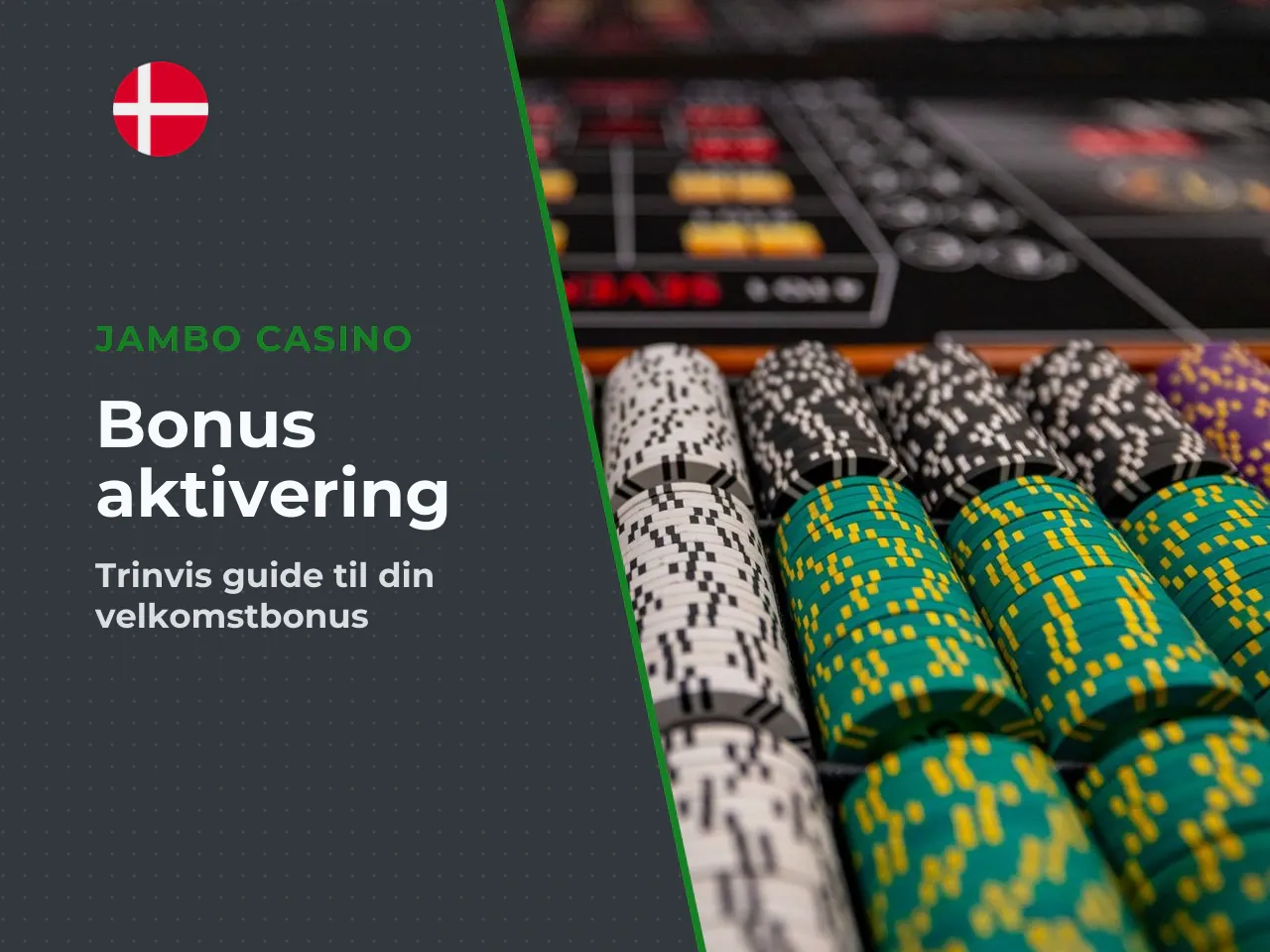 Sådan aktiverer du Jambo Casino velkomstbonus